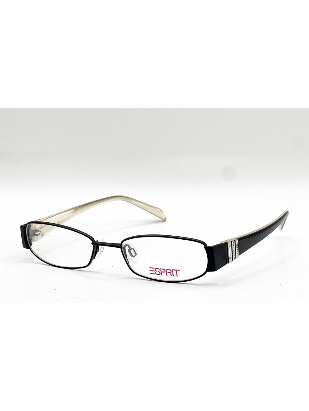 Esprit Et1503 Black White Stone Authentic Eyeglasses 49-17-135